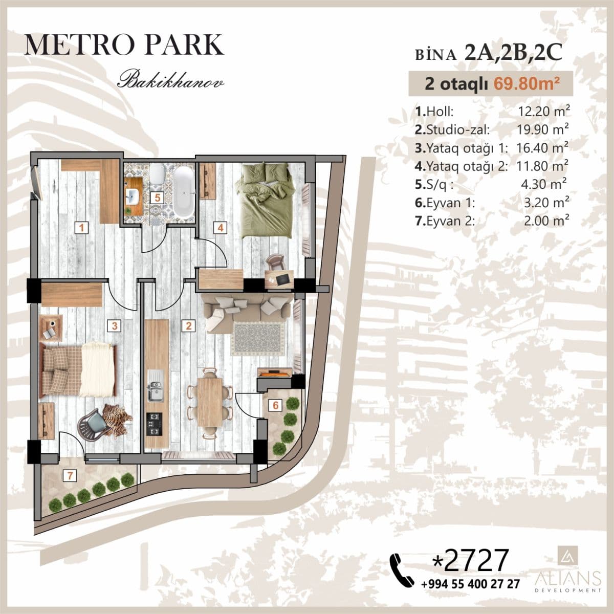 Metro Park Bakikhanov - 2