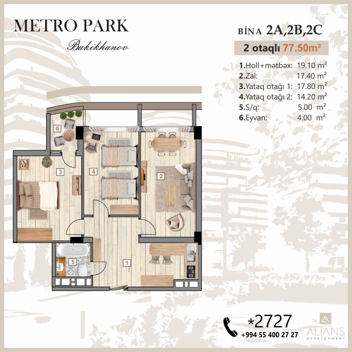 Metro Park Bakikhanov - 2
