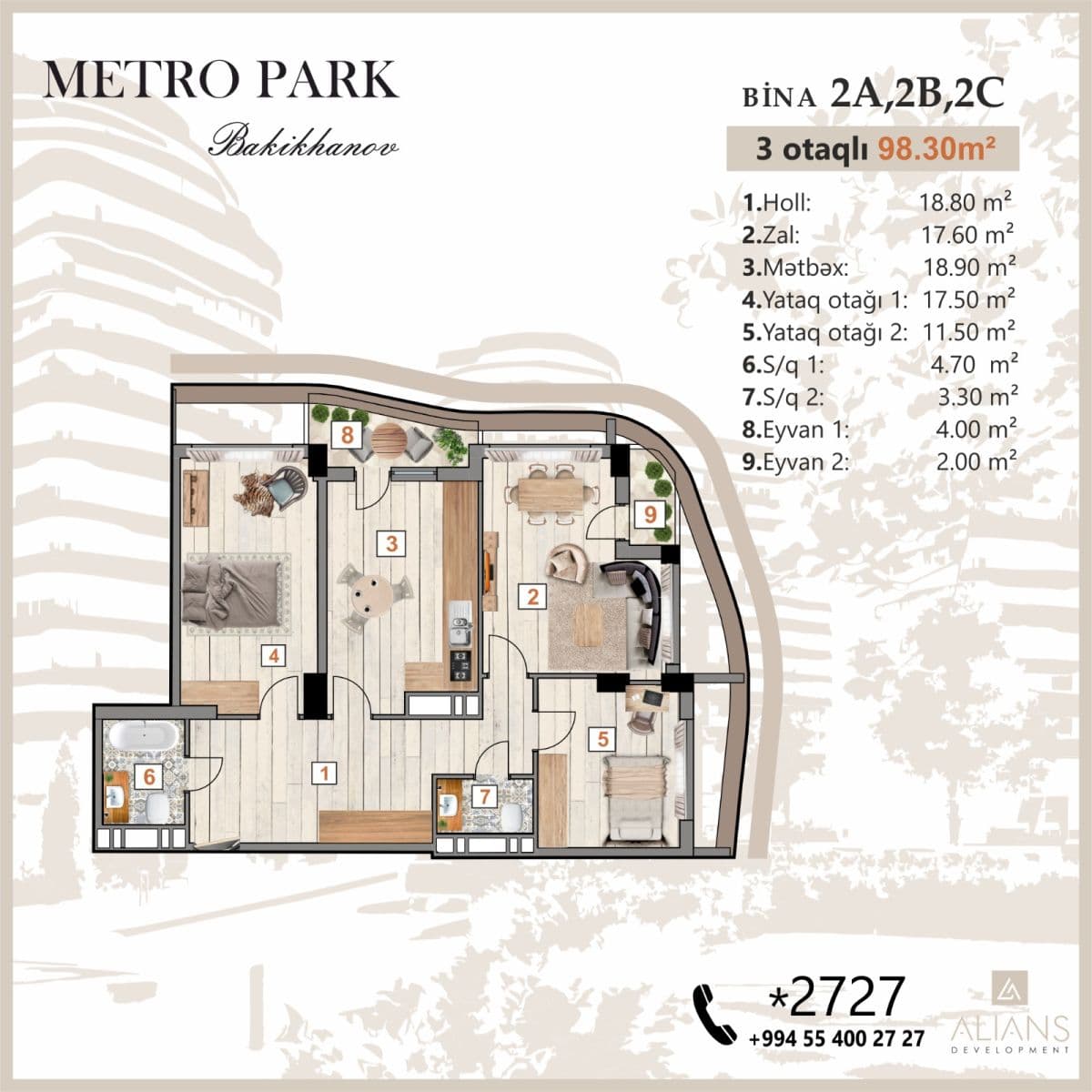 Metro Park Bakikhanov - 2