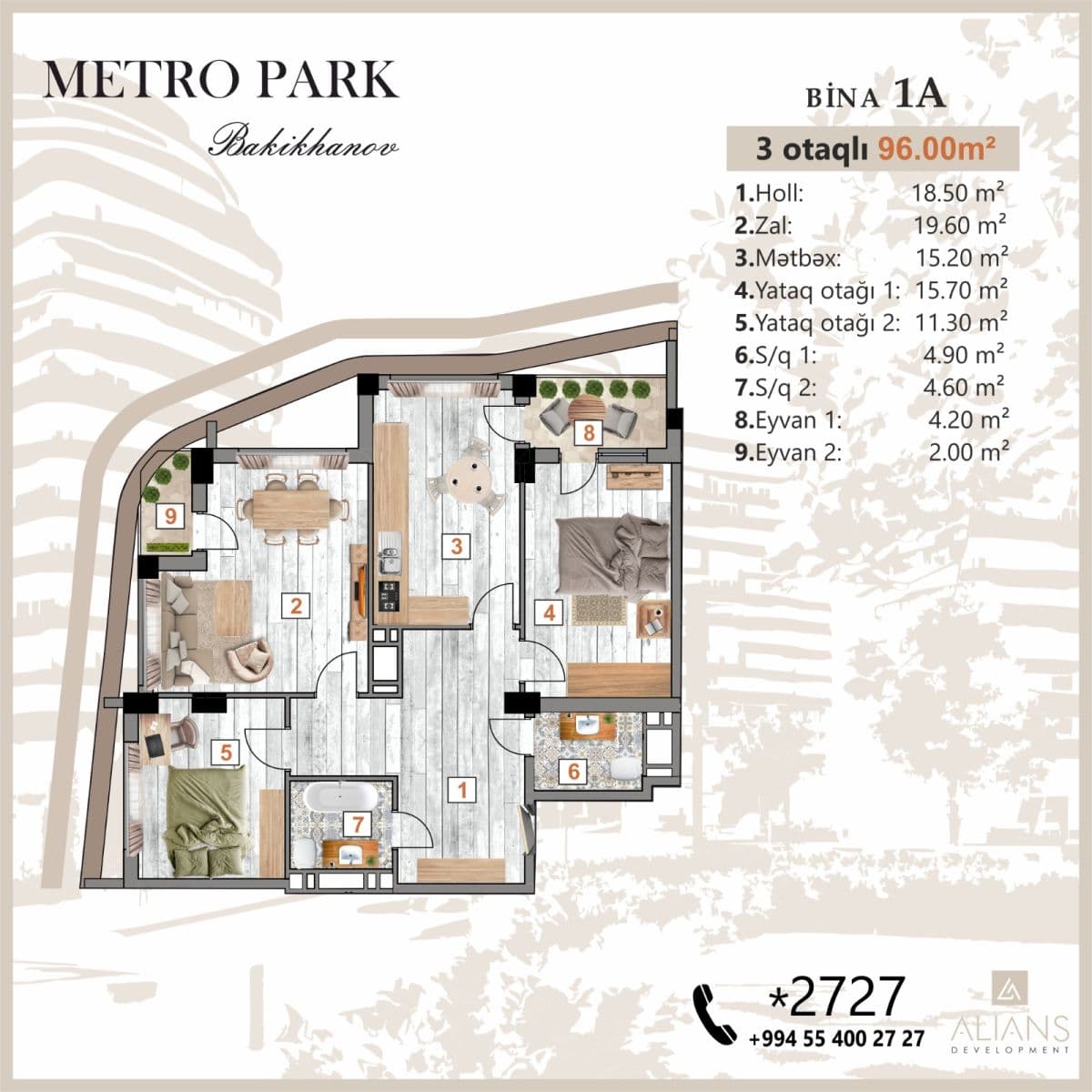 Metro Park Bakikhanov - 2