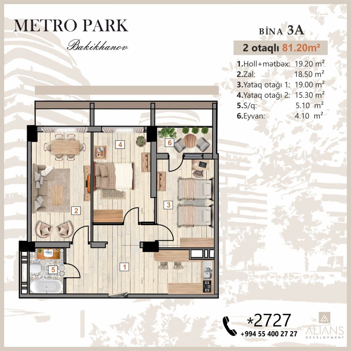 Metro Park Bakikhanov - 2