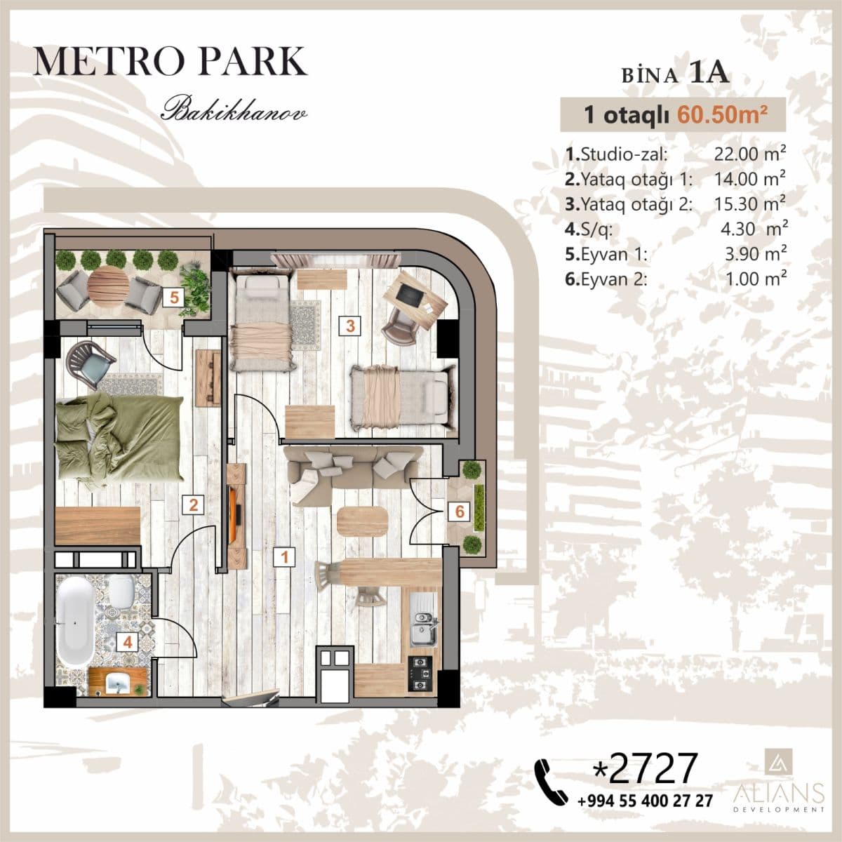 Metro Park Bakikhanov - 2