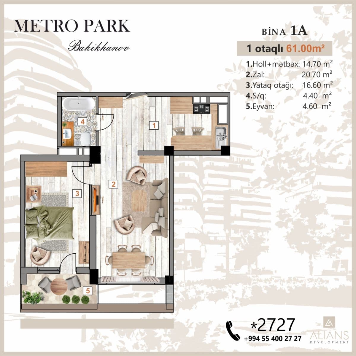 Metro Park Bakikhanov - 2