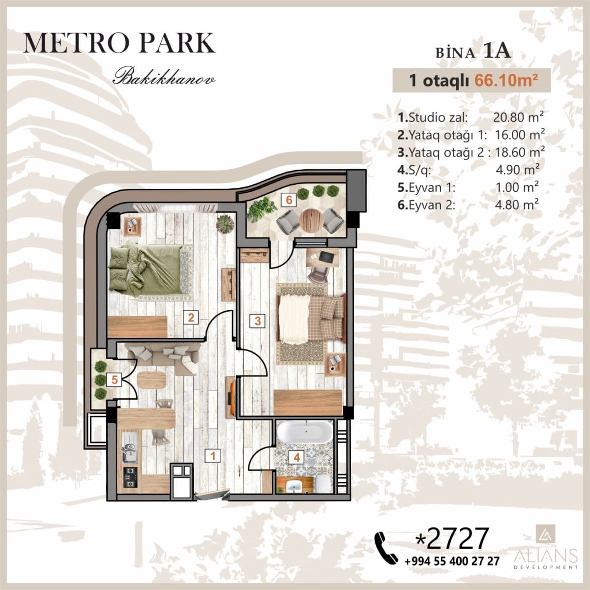 Metro Park Bakikhanov - 2