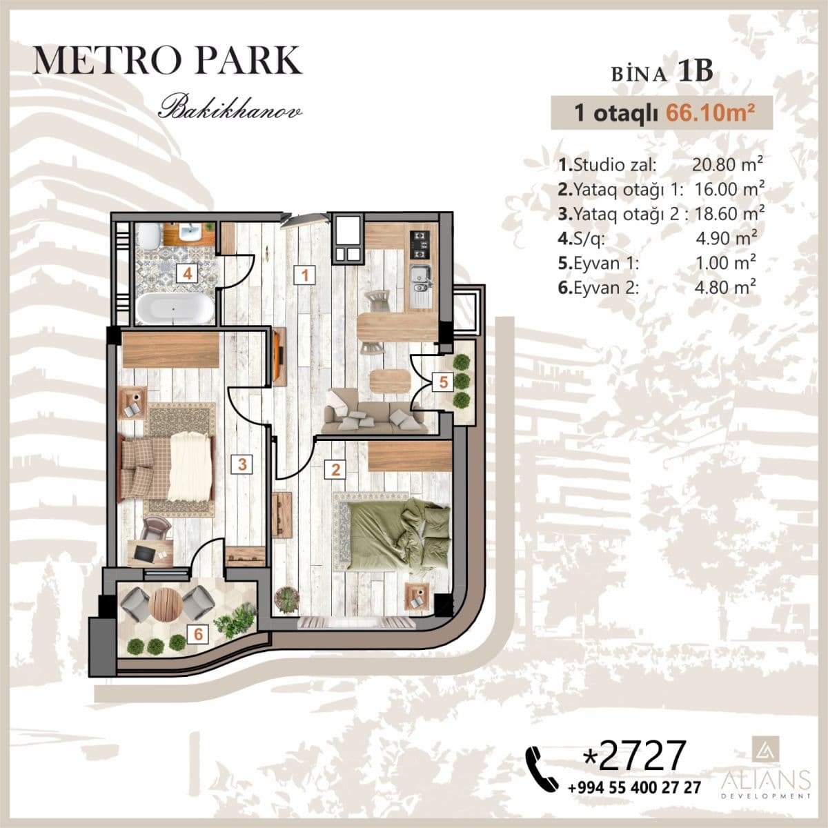 Metro Park Bakikhanov - 2