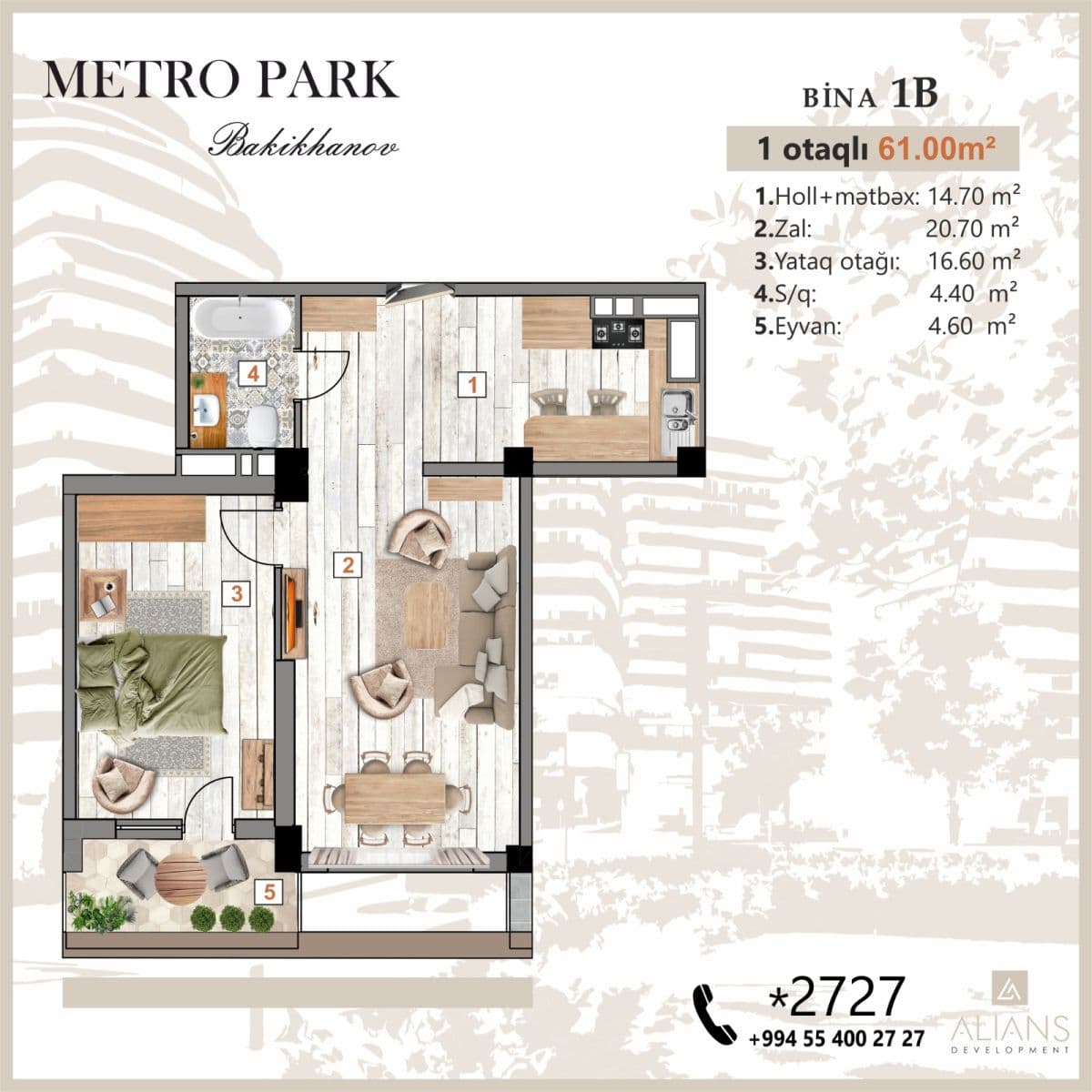 Metro Park Bakikhanov - 2