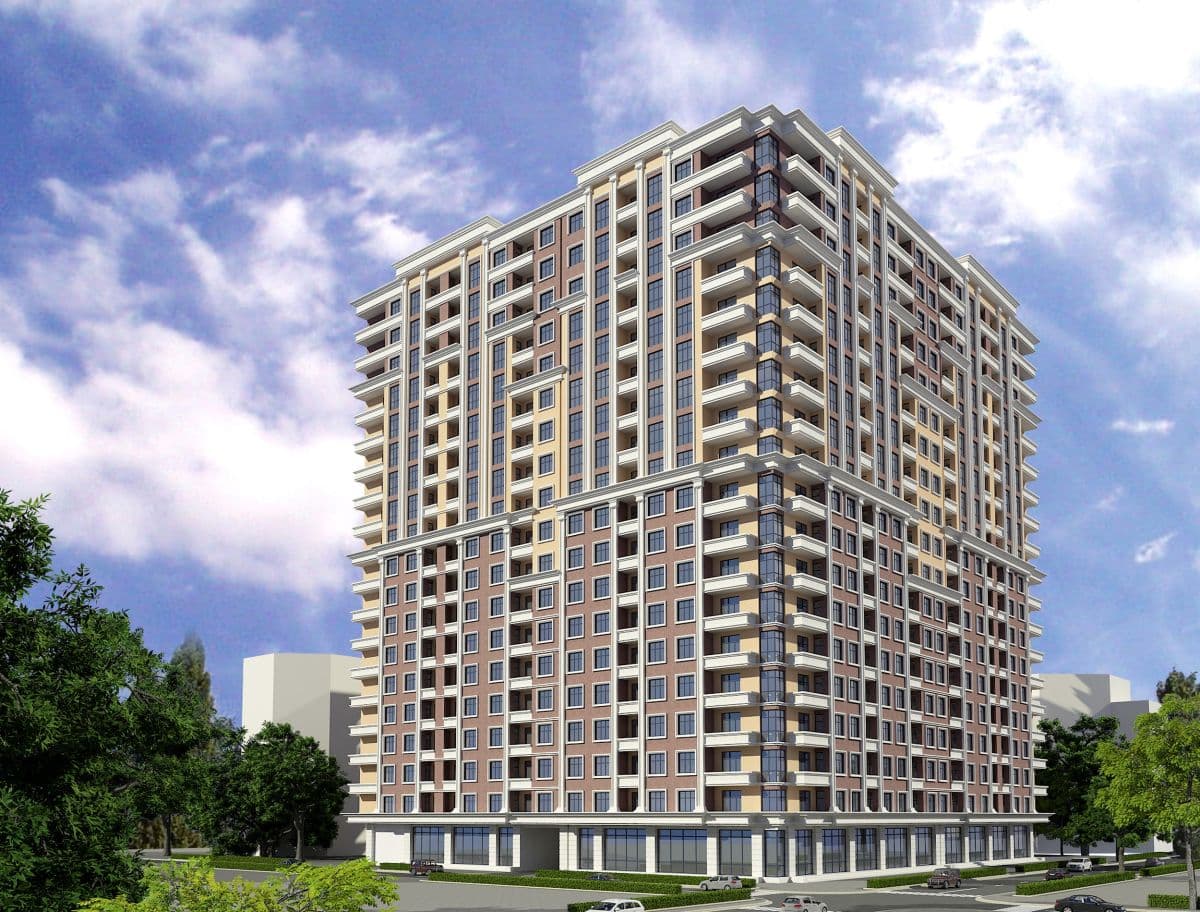 Nakhchivani Residence 3 room 135,60 sqm - 1