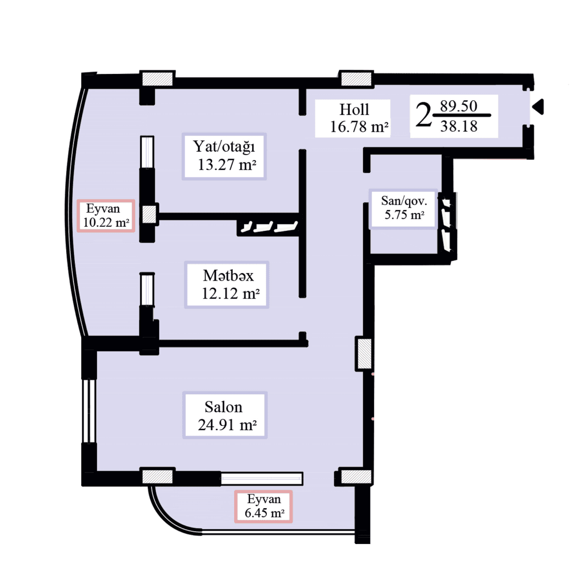 Jasmine Park f 2 rooms 89,50 sqm