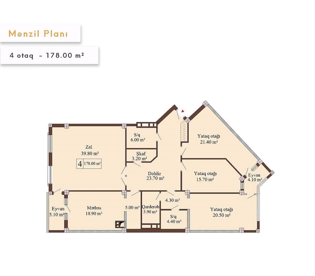 Luxe Home 4 room 178,00 sqm