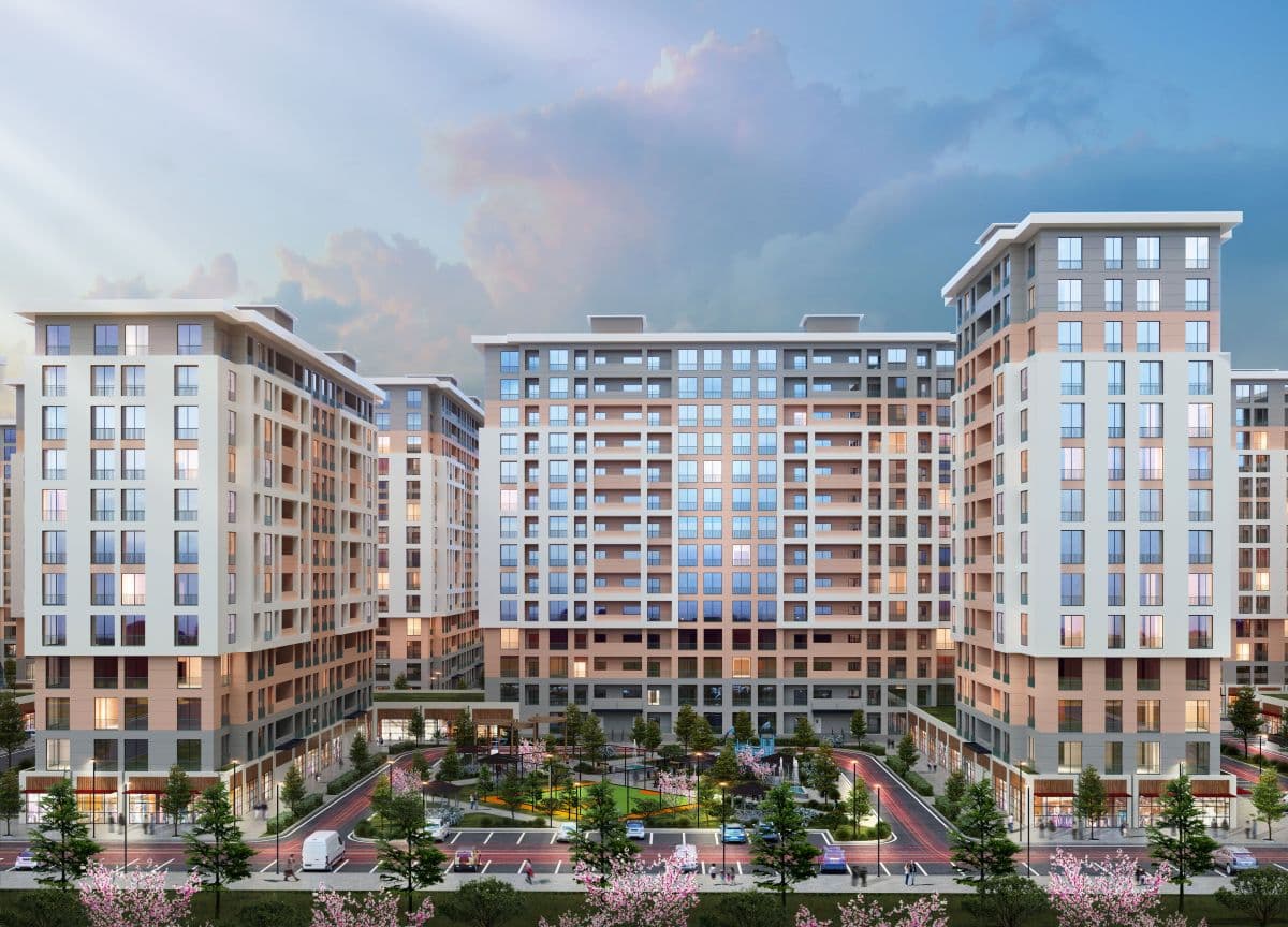 45.4 kvm, 1 otaqlı mənzil - 1