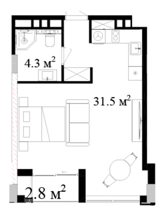 Premium Residence Sea Breeze