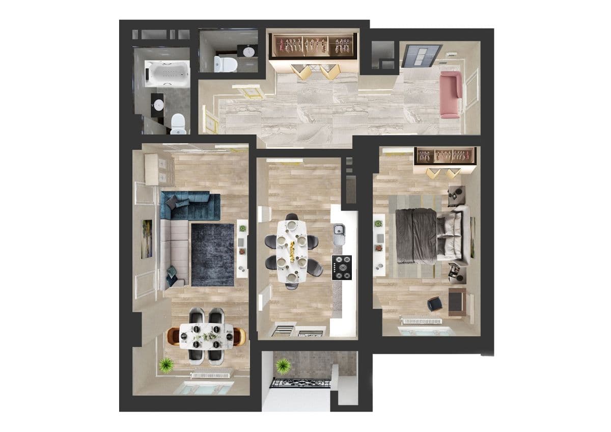 Zirvə Park 2 room 105.50 sqm